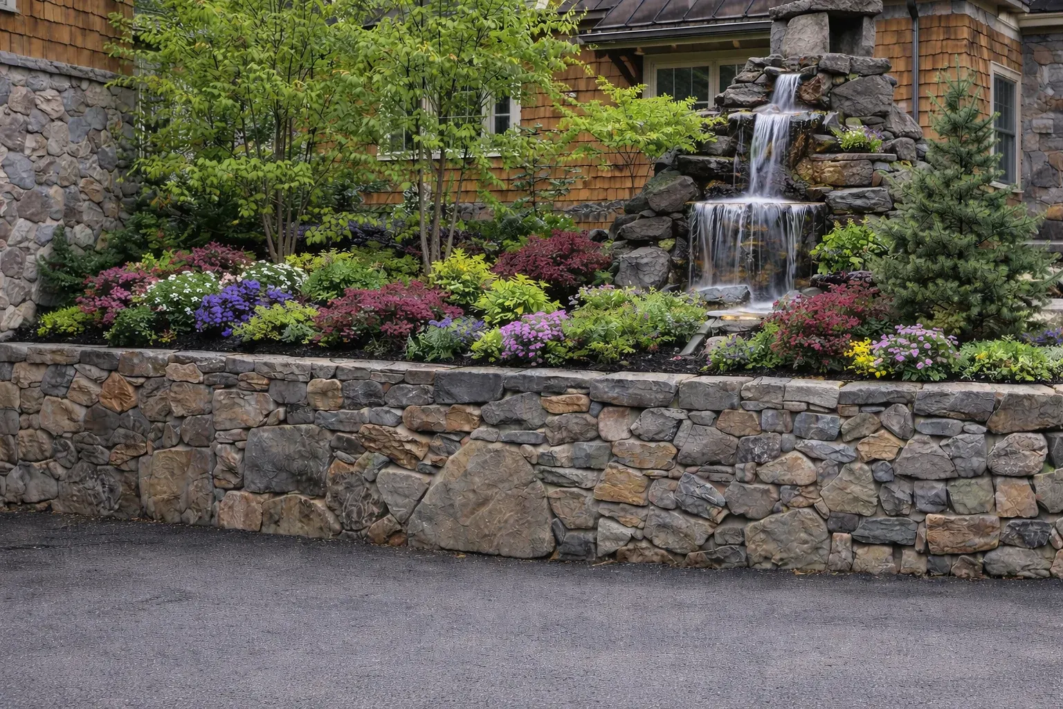 Building on a Sloped New Hampshire Property Starts Before the Patio