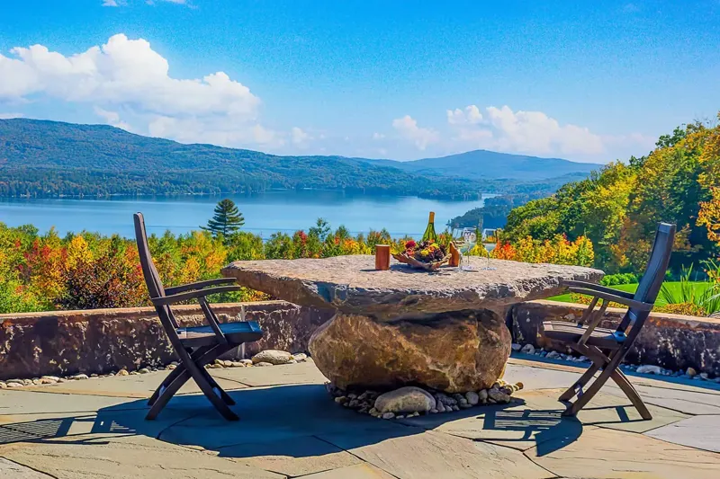 Landscape construction in Tilton