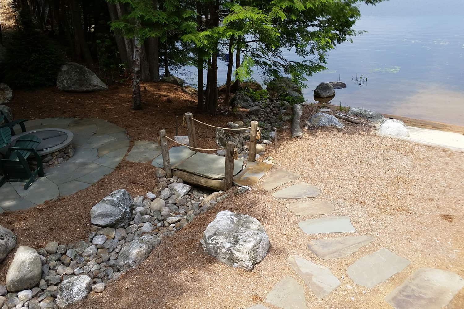 Drainage Solution or Dry Stream Bed