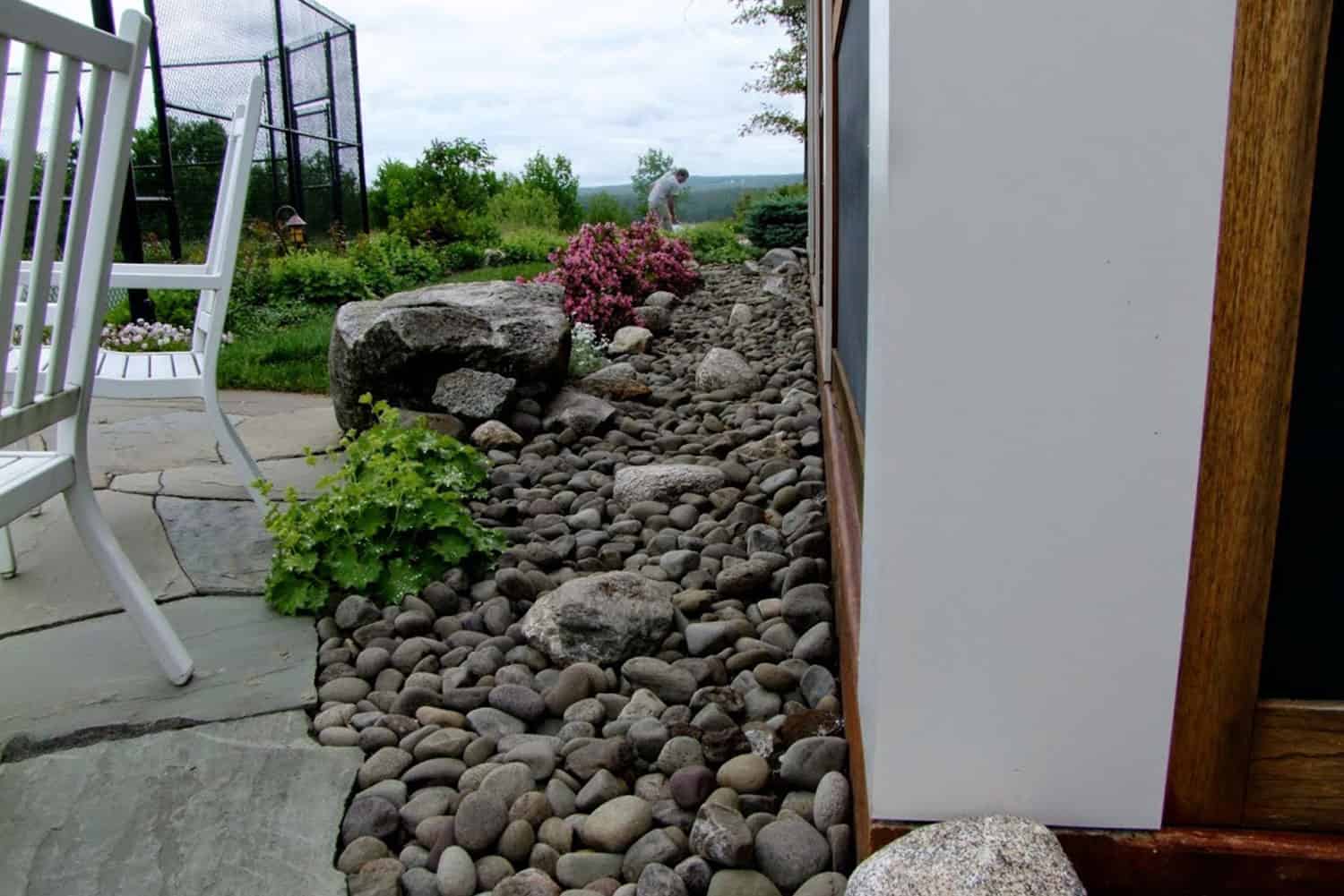 Drainage Solution or Dry Stream Bed