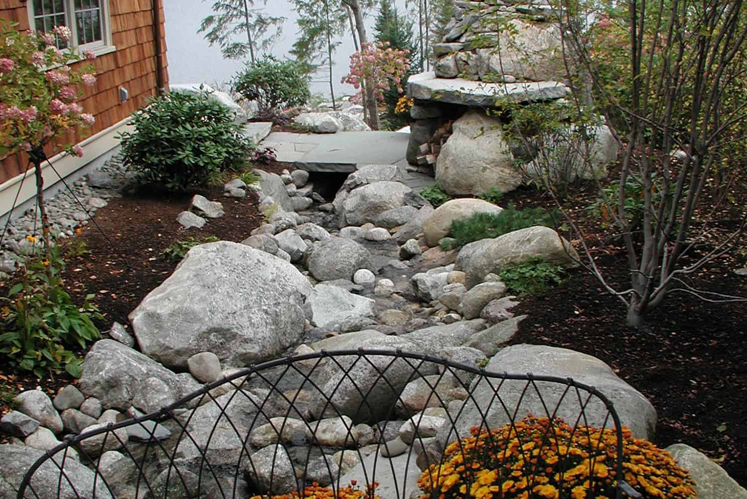 Drainage Solution or Dry Stream Bed