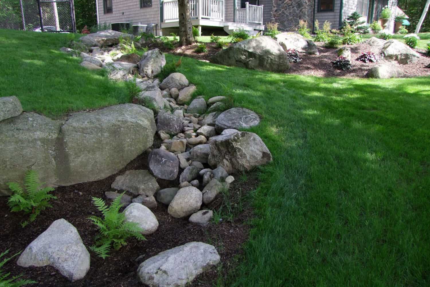 Drainage Solution or Dry Stream Bed